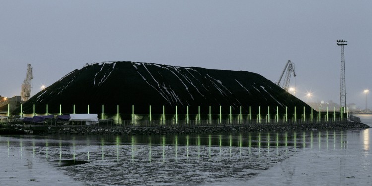 Slag-heap